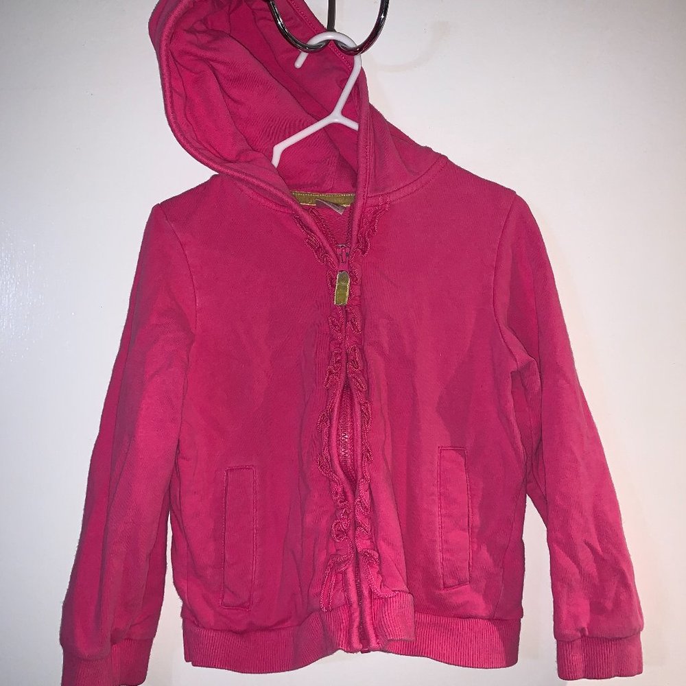 Toddler Girls Pink Light weight Jacket